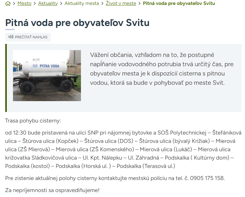 Oznam voda 250227b PVPS